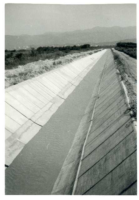 Impianti irrigui, Gorizia. Canale